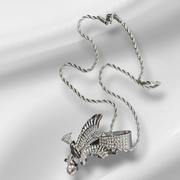 Luxury Gold Eagle Pendant Necklace – Hip-Hop Style Men’s Jewelry | Youth Party & Gift Favorite