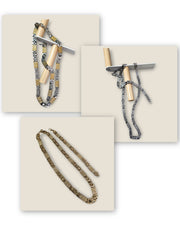 Men’s & Women’s Stainless Steel Statement Necklace
Luxury Greek Key Link Chain Necklace (Gold, Silver, Two-Tone)