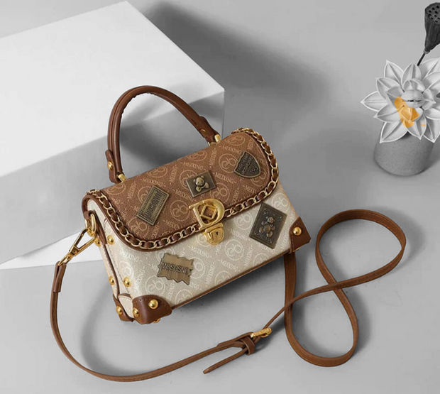 Chic Badge Fashion Handbag