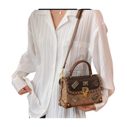 Chic Badge Fashion Handbag