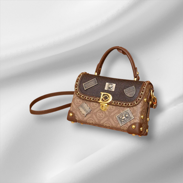 Chic Badge Fashion Handbag
