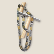 Men’s & Women’s Stainless Steel Statement Necklace
Luxury Greek Key Link Chain Necklace (Gold, Silver, Two-Tone)